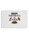 Beer Football Food Placemat Set of 4 Placemats-Placemat-TooLoud-White-Davson Sales