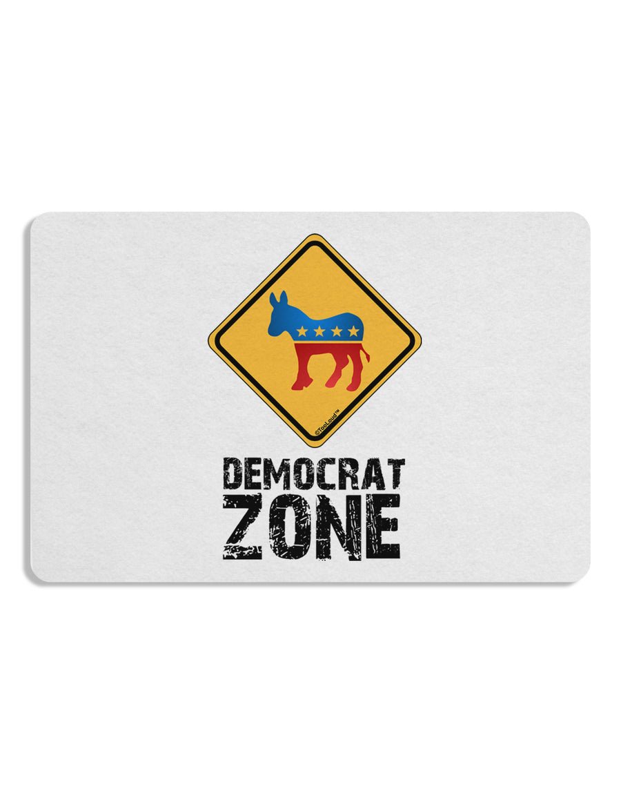 Democrat Zone Placemat Set of 4 Placemats-Placemat-TooLoud-White-Davson Sales