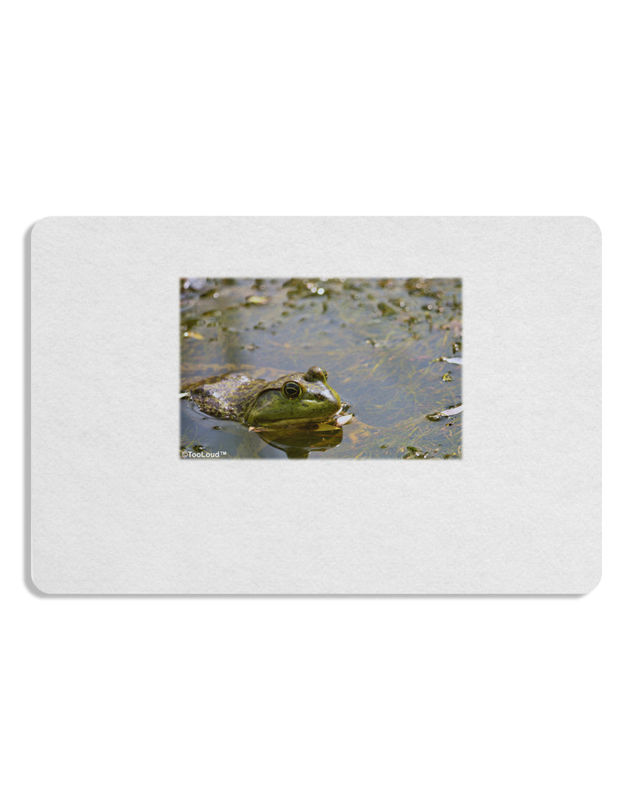 Bullfrog In Water Placemat by TooLoud Set of 4 Placemats-Placemat-TooLoud-White-Davson Sales