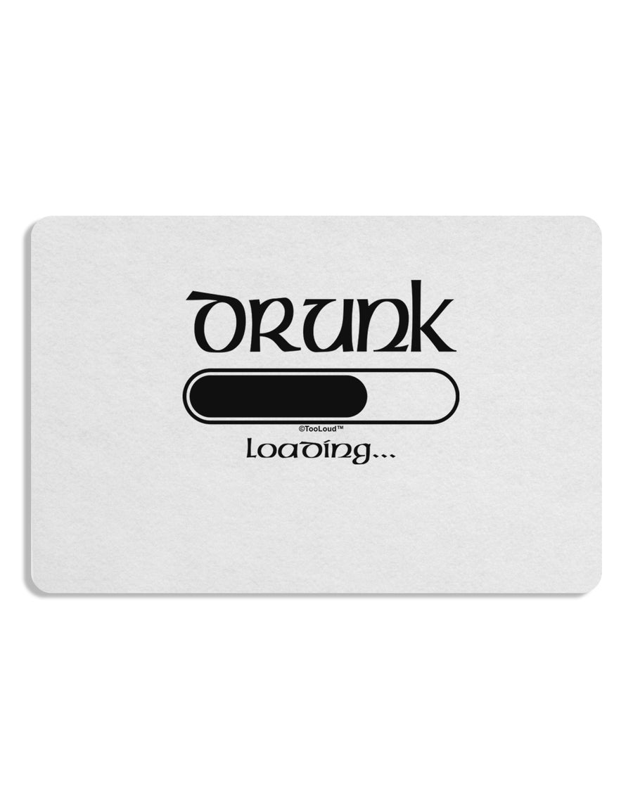 Drunk Loading Bar Placemat by TooLoud Set of 4 Placemats-Placemat-TooLoud-White-Davson Sales