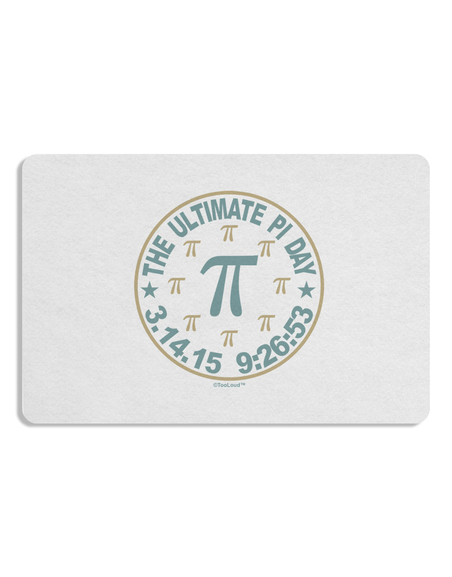 The Ultimate Pi Day Emblem Placemat by TooLoud Set of 4 Placemats-Placemat-TooLoud-White-Davson Sales