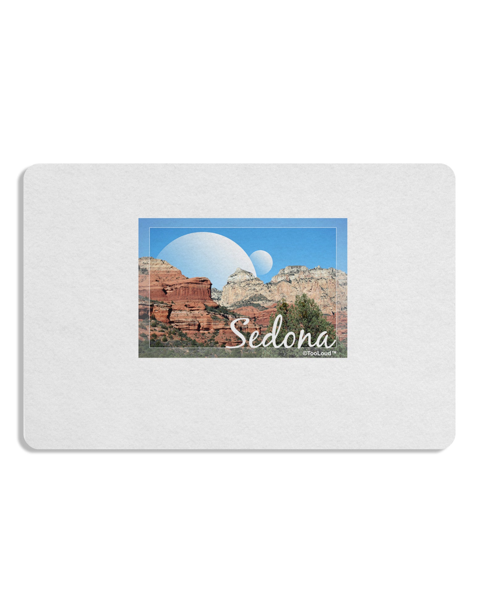Abstract Sedona Placemat Set of 4 Placemats-Placemat-TooLoud-White-Davson Sales