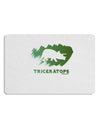 Jurassic Triceratops Design Placemat by TooLoud Set of 4 Placemats-Placemat-TooLoud-White-Davson Sales