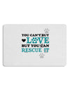 Can't Buy Love Rescue It Placemat Set of 4 Placemats-Placemat-TooLoud-White-Davson Sales