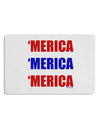 Merica Merica Merica - Red and Blue Placemat Set of 4 Placemats-Placemat-TooLoud-White-Davson Sales