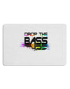 Paint Drop The Bass Placemat Set of 4 Placemats-Placemat-TooLoud-White-Davson Sales