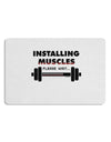 Installing Muscles Placemat Set of 4 Placemats-Placemat-TooLoud-White-Davson Sales