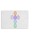 Easter Egg Cross Faux Applique Placemat Set of 4 Placemats-Placemat-TooLoud-White-Davson Sales