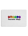 Autism Awareness Month - Colorful Puzzle Pieces Placemat by TooLoud Set of 4 Placemats-Placemat-TooLoud-White-Davson Sales