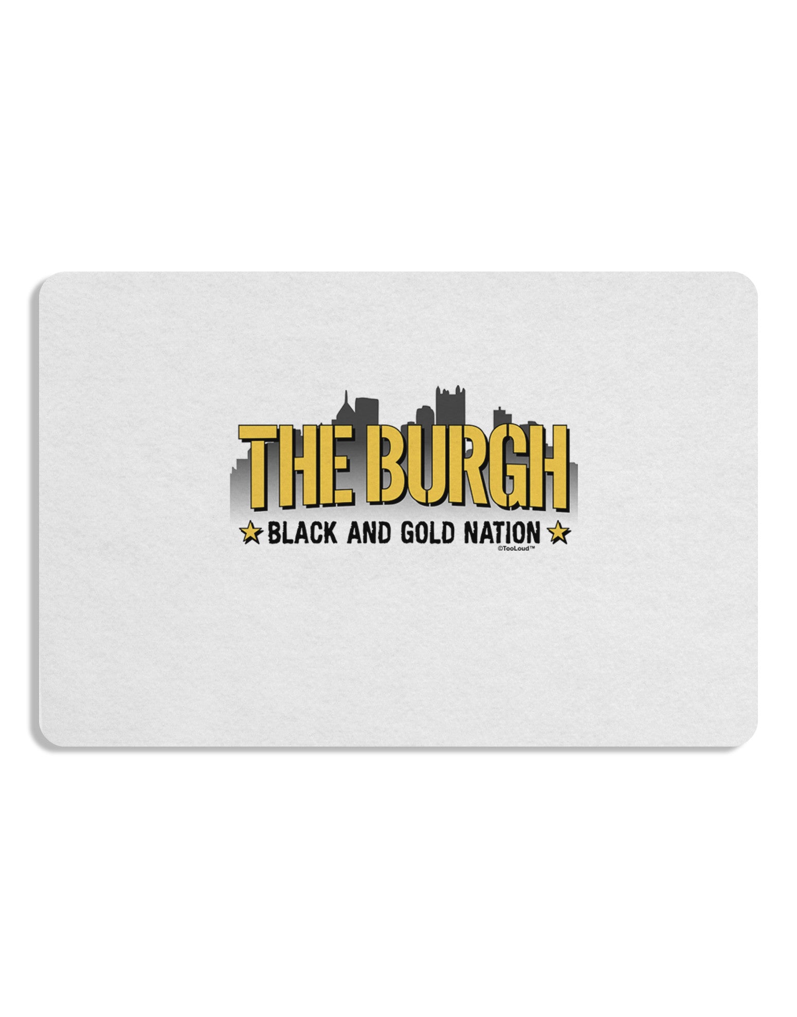 The Burgh Placemat Set of 4 Placemats-Placemat-TooLoud-White-Davson Sales