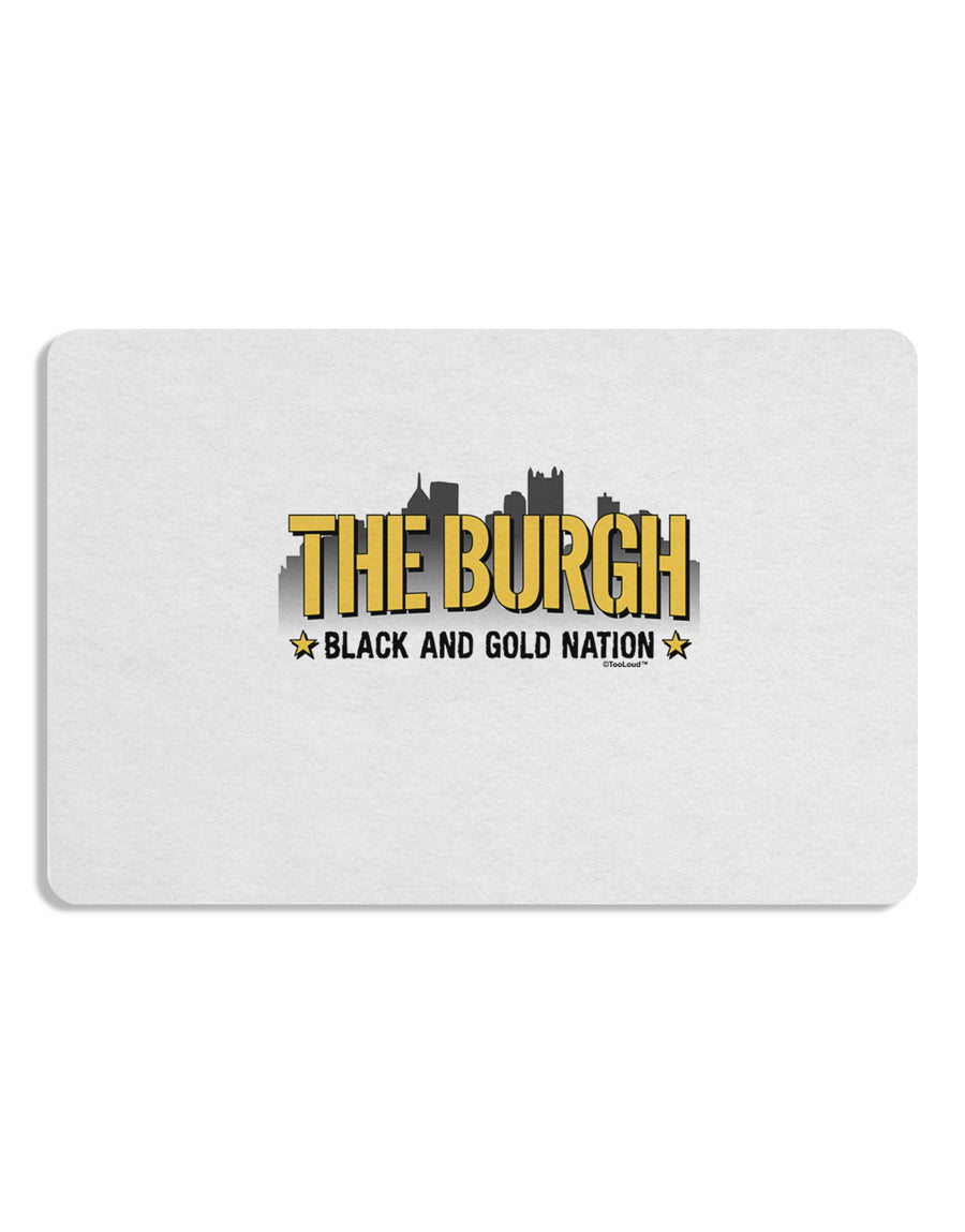 The Burgh Placemat Set of 4 Placemats-Placemat-TooLoud-White-Davson Sales