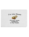 I'm Into Fitness Burrito Funny Placemat by TooLoud Set of 4 Placemats-Placemat-TooLoud-White-Davson Sales