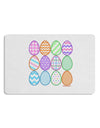 Cute Faux Applique Easter Eggs Placemat Set of 4 Placemats-Placemat-TooLoud-White-Davson Sales