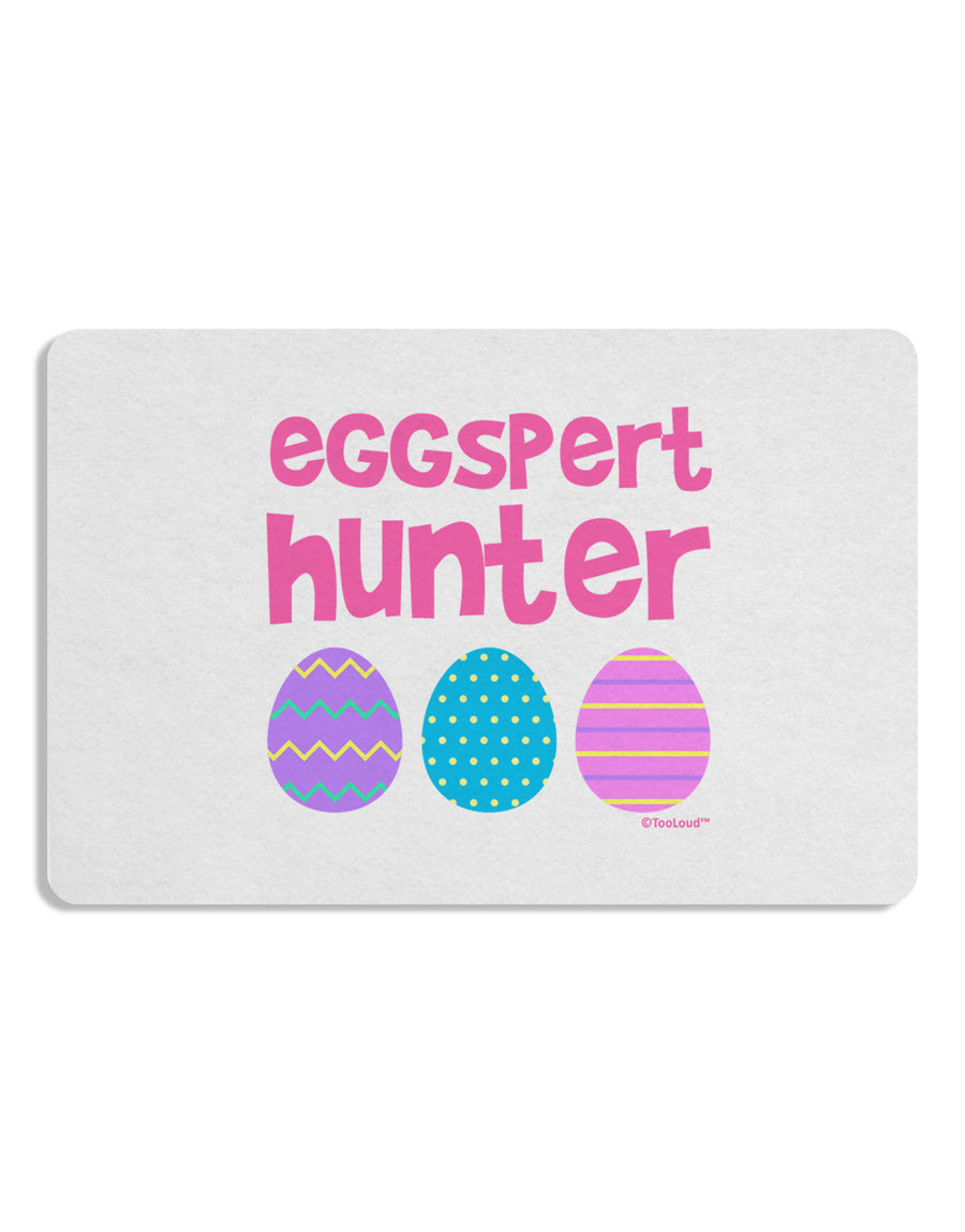 TooLoud Eggspert Hunter - Easter - Pink Placemat Set of 4 Placemats-Placemat-TooLoud-White-Davson Sales