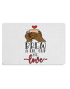TooLoud Brew a lil cup of love Placemat Set of 4 Placemats Multi-pack