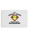 Personal Trainer - Superpower Placemat Set of 4 Placemats-Placemat-TooLoud-White-Davson Sales