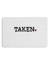 Taken Placemat by TooLoud Set of 4 Placemats-Placemat-TooLoud-White-Davson Sales