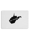 West Virginia - United States Shape Placemat Set of 4 Placemats-Placemat-TooLoud-White-Davson Sales