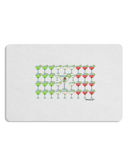 Mexican Flag of Margaritas Placemat by TooLoud Set of 4 Placemats-Placemat-TooLoud-White-Davson Sales