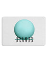 Planet Uranus Text Placemat by TooLoud Set of 4 Placemats-Placemat-TooLoud-White-Davson Sales