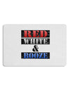 Red White & Booze Placemat Set of 4 Placemats-Placemat-TooLoud-White-Davson Sales