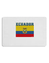 Ecuador Flag Placemat Set of 4 Placemats-Placemat-TooLoud-White-Davson Sales