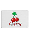Cherry Text Placemat Set of 4 Placemats-Placemat-TooLoud-White-Davson Sales