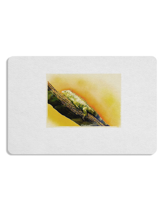 Iguana Watercolor Placemat Set of 4 Placemats-Placemat-TooLoud-White-Davson Sales