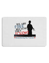 Because They Fought - Veterans Placemat Set of 4 Placemats-Placemat-TooLoud-White-Davson Sales