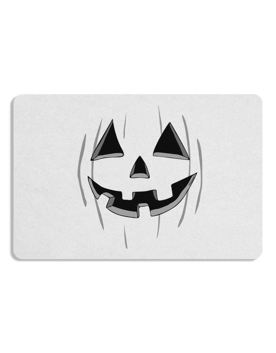 Halloween Pumpkin Smile Jack O Lantern 12 x 18 Placemat Set of 4 Placemats-Placemat-TooLoud-White-Davson Sales