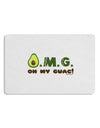 OMG - Oh My Guac - Guacamole Design Placemat by TooLoud Set of 4 Placemats-Placemat-TooLoud-White-Davson Sales