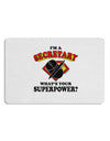 Secretary - Superpower Placemat Set of 4 Placemats-Placemat-TooLoud-White-Davson Sales