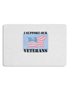 Support Our Veterans Placemat Set of 4 Placemats-Placemat-TooLoud-White-Davson Sales