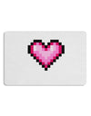 Pixel Heart Design B - Valentine's Day Placemat by TooLoud Set of 4 Placemats-Placemat-TooLoud-White-Davson Sales