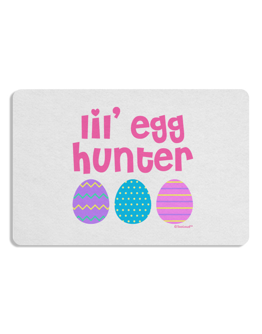 Lil' Egg Hunter - Easter - Pink Placemat by TooLoud Set of 4 Placemats-Placemat-TooLoud-White-Davson Sales