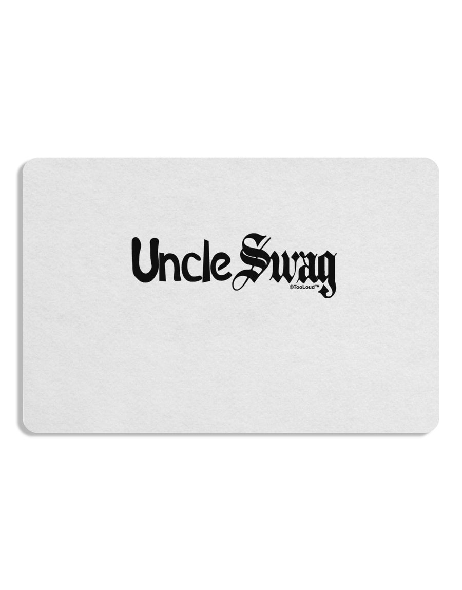 Uncle Swag Text Placemat by TooLoud Set of 4 Placemats-Placemat-TooLoud-White-Davson Sales