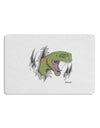 Green Dinosaur Breaking Free Placemat by TooLoud Set of 4 Placemats-Placemat-TooLoud-White-Davson Sales