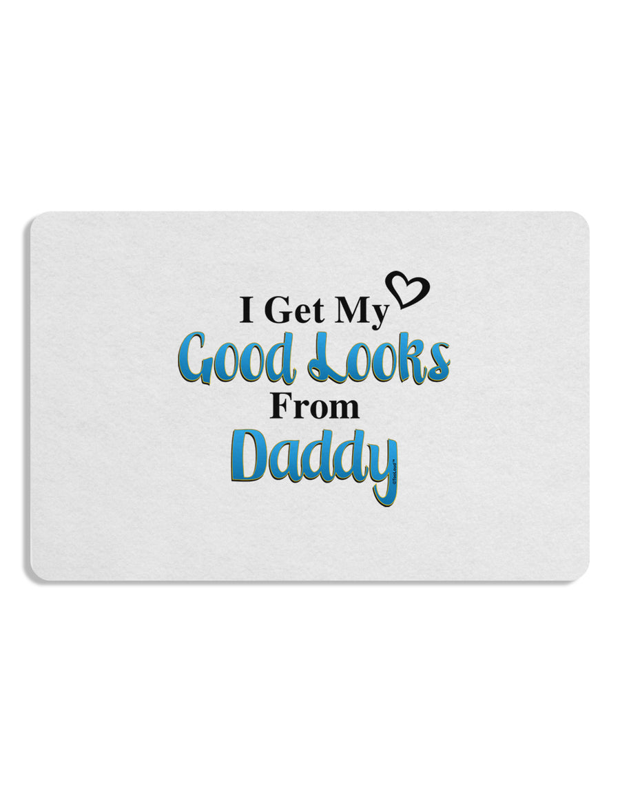 Good Looks From Daddy Placemat Set of 4 Placemats-Placemat-TooLoud-White-Davson Sales