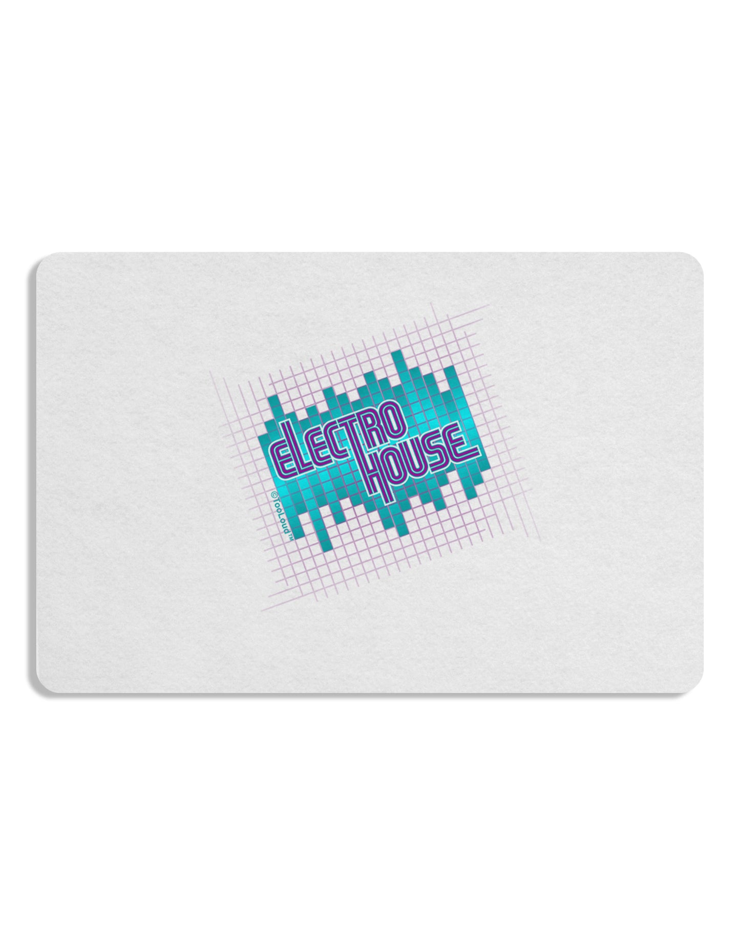Electro House Equalizer Placemat Set of 4 Placemats-Placemat-TooLoud-White-Davson Sales