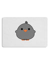 Cute Little Chick - Black Placemat by TooLoud Set of 4 Placemats-Placemat-TooLoud-White-Davson Sales