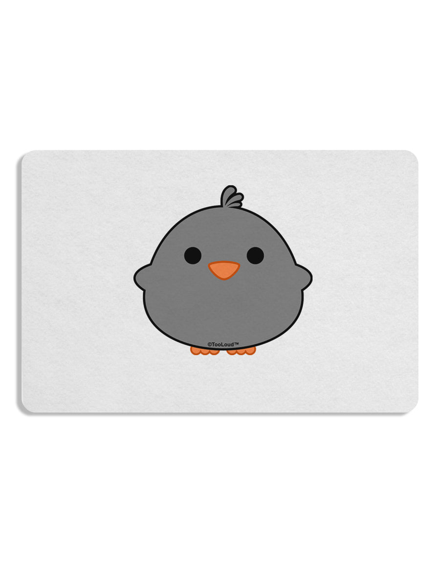 Cute Little Chick - Black Placemat by TooLoud Set of 4 Placemats-Placemat-TooLoud-White-Davson Sales