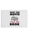 Skip The Movie Read The Book Placemat Set of 4 Placemats-Placemat-TooLoud-White-Davson Sales