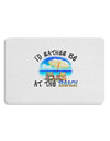 I'd Rather Be At The Beach Placemat Set of 4 Placemats-Placemat-TooLoud-White-Davson Sales