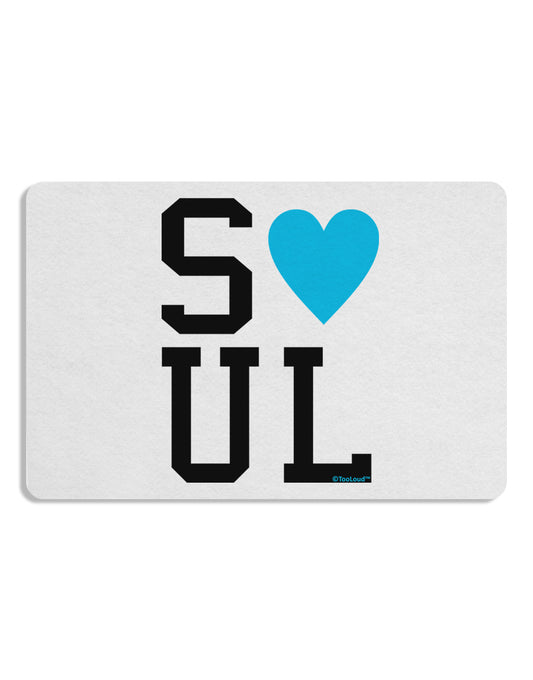 Matching Soulmate Design - Soul - Blue Placemat by TooLoud Set of 4 Placemats-Placemat-TooLoud-White-Davson Sales