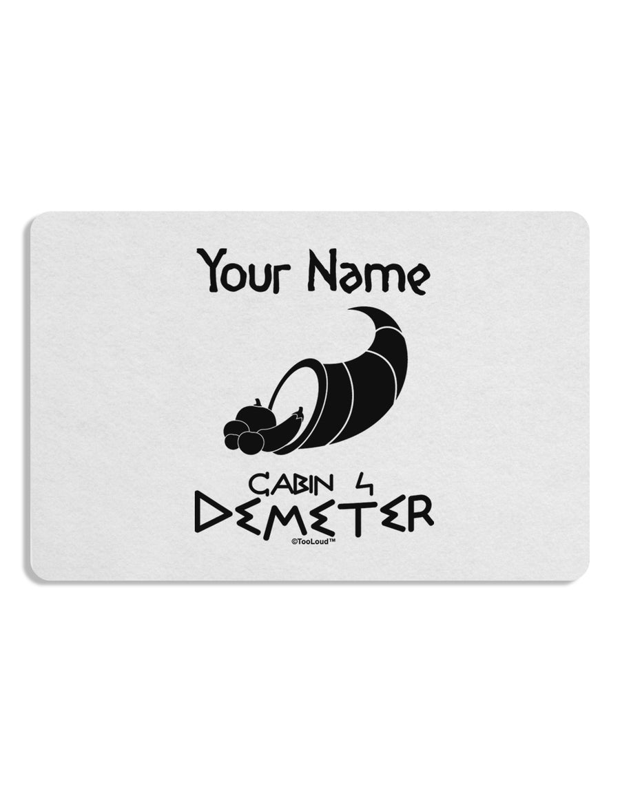 Personalized Cabin 4 Demeter Placemat Set of 4 Placemats-Placemat-TooLoud-White-Davson Sales