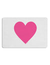 Big Pink Heart Valentine's Day Placemat Set of 4 Placemats-Placemat-TooLoud-White-Davson Sales