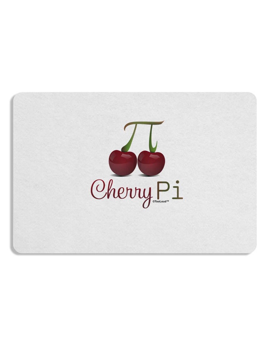 Cherry Pi Placemat Set of 4 Placemats-Placemat-TooLoud-White-Davson Sales