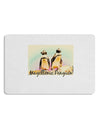 Magellanic Penguin Text Placemat Set of 4 Placemats-Placemat-TooLoud-White-Davson Sales