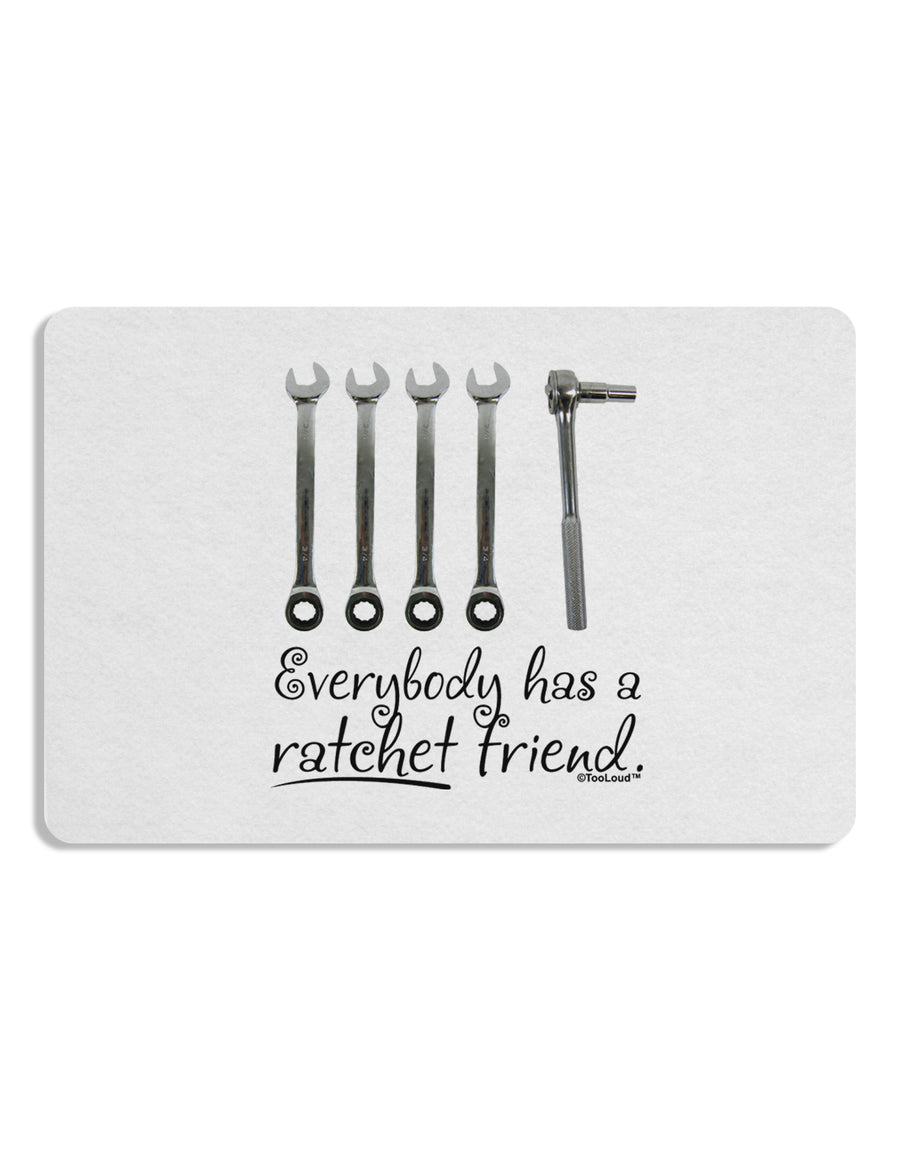 Ratchet Friend Placemat Set of 4 Placemats-Placemat-TooLoud-White-Davson Sales