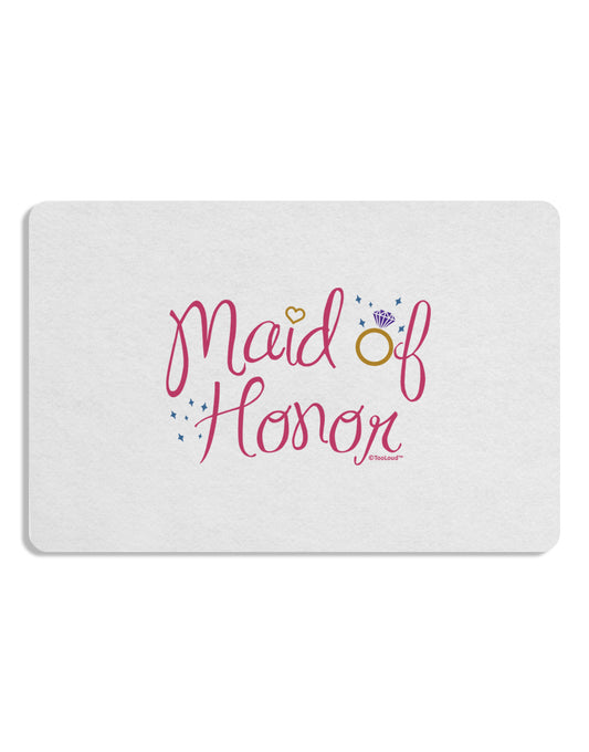 Maid of Honor - Diamond Ring Design - Color Placemat Set of 4 Placemats-Placemat-TooLoud-White-Davson Sales